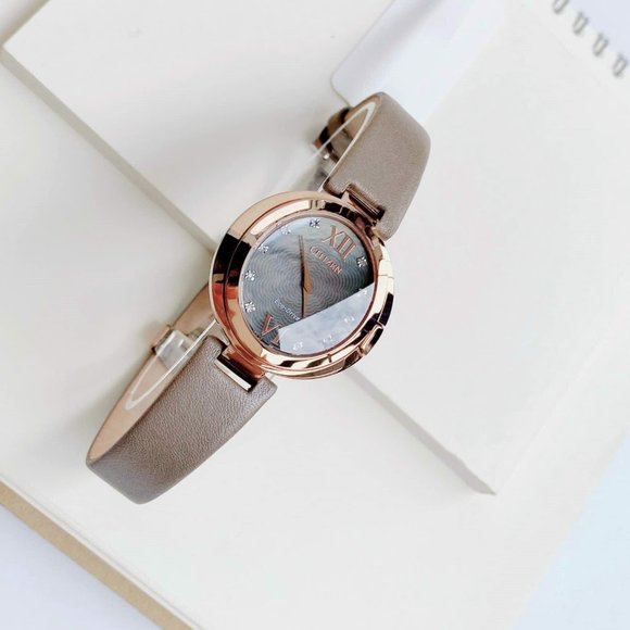 Citizen Diamond Stone 34mm Brown Watch main image 2